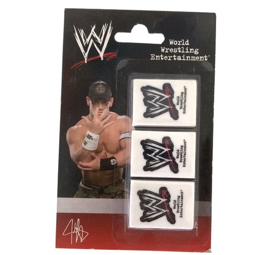 Set De 3 Gommes Wwe