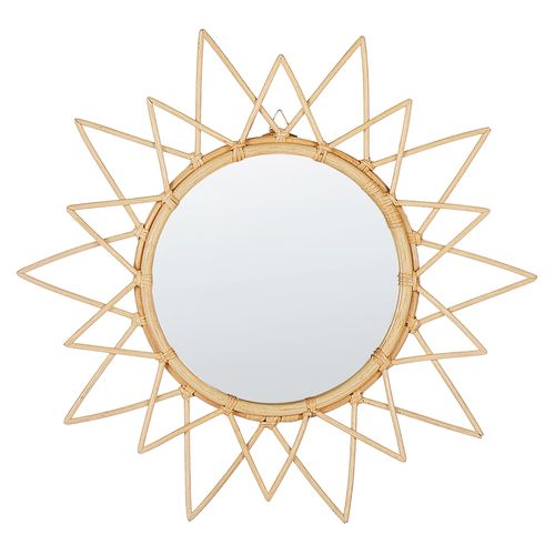Miroir AROEK Rotin Naturel