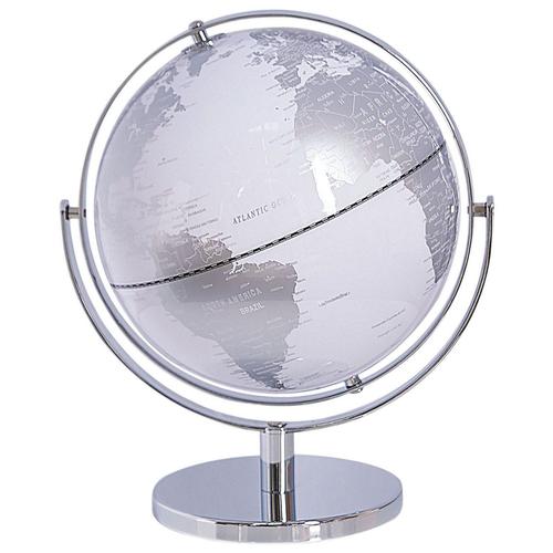 Globe blanc et argenté 33 cm DRAKE