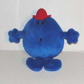 Peluche Monsieur Madame Jemini - Mr Etourdi Bleu Bonhommes Et Les Dames