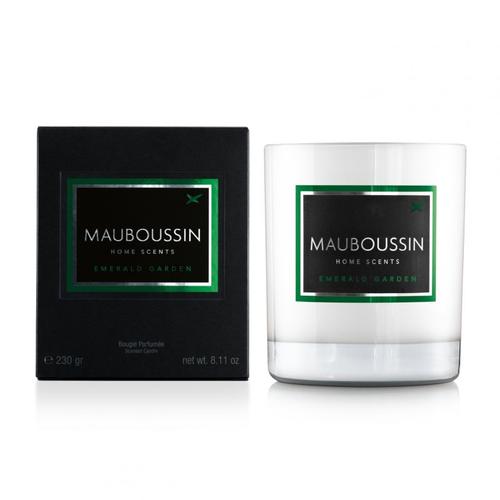 Mauboussin - Emerald Garden 230g - Bougie Parfumée - Senteur Florale Vert 