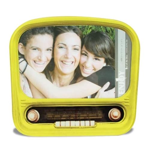 Cadre Photo Radio Vintage Colorée