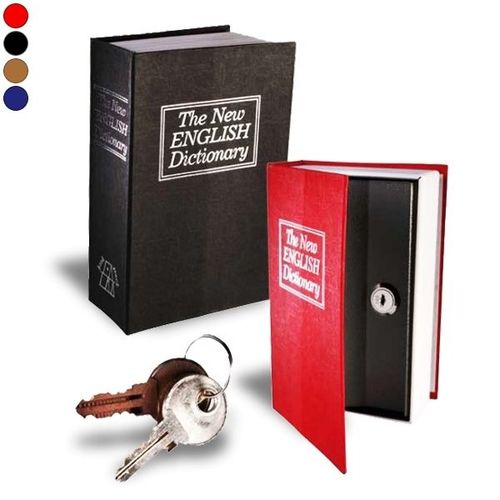 Livre Coffre-Fort Bouquin Rouge