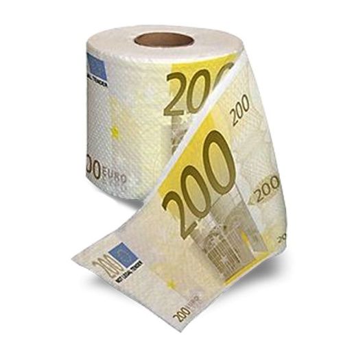 Rouleau De Papier Toilettes Billet De 200 Euros