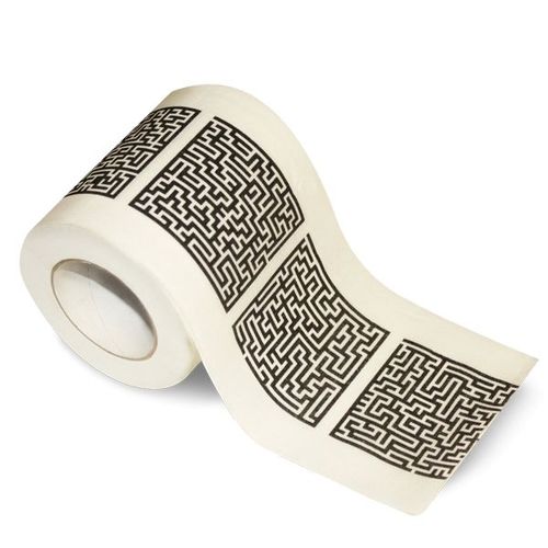 Papier Toilettes Wc En Forme De Labyrinthe Pq
