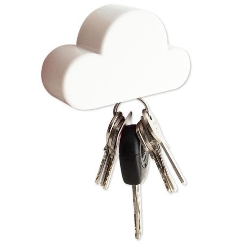 Range-Clés Magnétique Nuage Blanc Magnétique