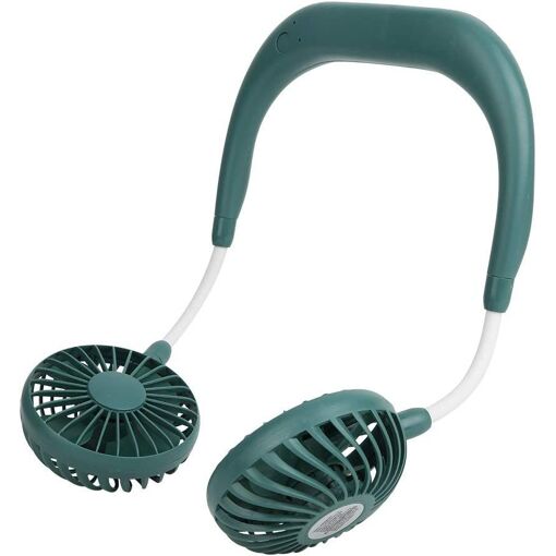 Ventilateur de cou paresseux, ventilateur suspendu au cou, ventilateur de de cou pour l'extérieur et l'intérieur