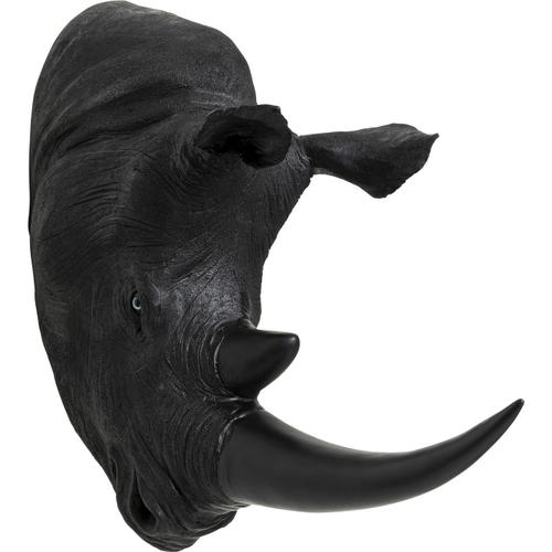 Tête Rhino Antique noire Kare Design