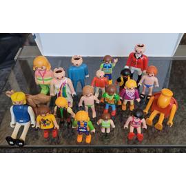 Lot De 18 Personnages Et 1 Veau Vintage Playmobil (Lot 7).
