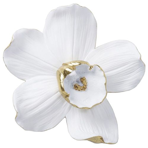 Déco murale Orchidée blanche 25cm Kare Design
