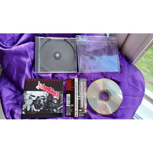 Judas Priest - Priest Live & Rare. Cd Import Japon Avec Obi