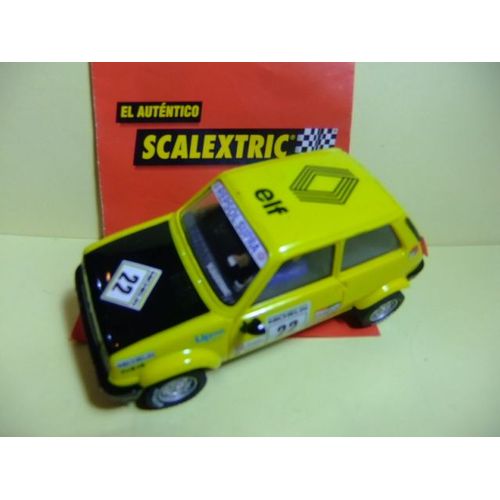 Scalextric Renault R 5 Dorsale 22 Jaune-Scalextric