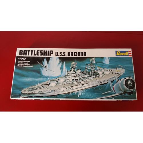 Revell Maquette Battleship U.S.S. Arizona 1969 Neuf-Revell
