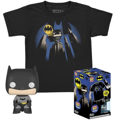 Figurine Funko Pop - Batman [Dc] - Batman (Pocket) - T-Shirt