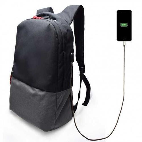 Sac à dos pour ordinateur portable jusqu'à 17,3', port de sortie USB, matériau hydrofuge ewent