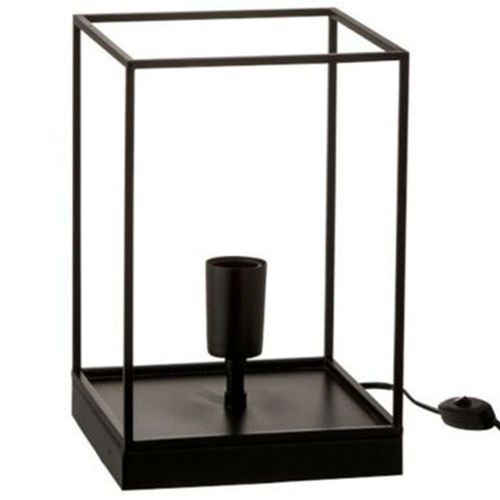 Paris Prix - Lampe À Poser "Une Ampoule" 30cm Noir