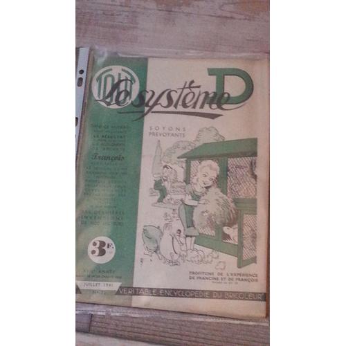 Systeme D N°72 De 1941