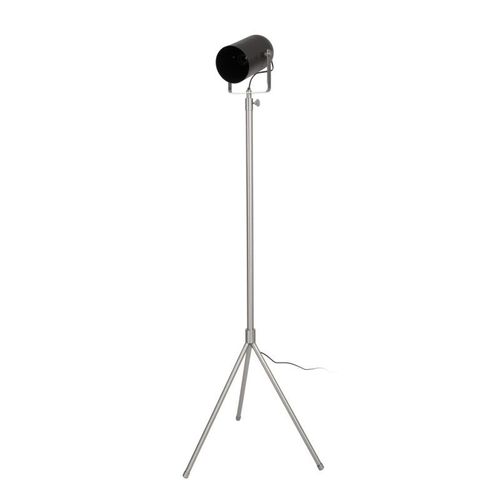 Lampadaire Industriel "Celeste" 189cm Noir & Argent