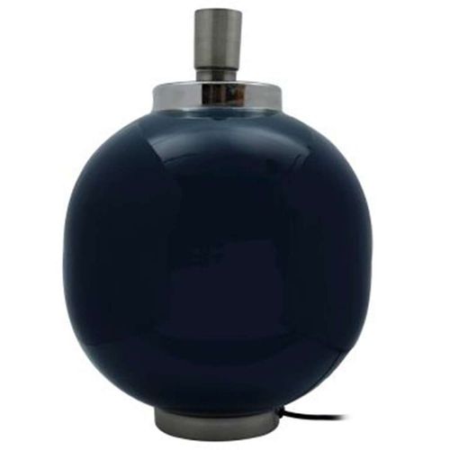 Lampe À Poser Design "Arto" 38cm Bleu & Argent