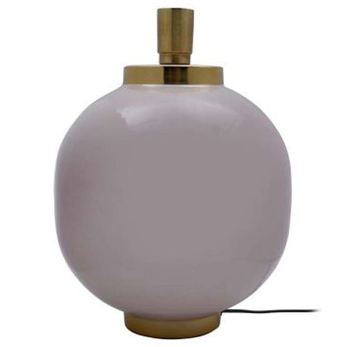 Lampe À Poser Design "Arto" 38cm Rose & Or