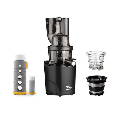 Kuvings - Extracteur de jus REVO830 + kit sorbet & smoothie + gourde de conservation de jus sous vide - Noir