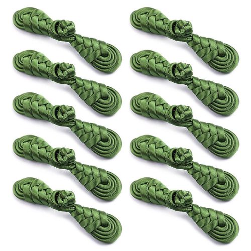 Chinois Cheongsam Boutons10 Paire Manteaux Costumes Tenue Couture