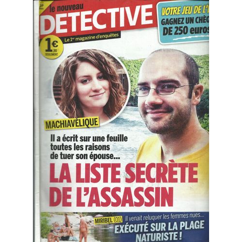 Le Nouveau Detective 03/08/2022 Miribel, Creve Coeur (États-Unis), Vitti Levu, Les Cabanes De Fleury, Malaga (Espagne), Comps, Colmar, Tiphaine Véron (Nikko Japon),Paris,Margate (Canada),Nieul-Sur-Mer
