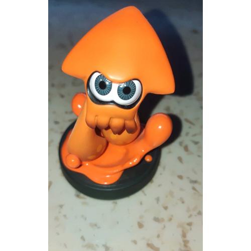 Figurines Amiibo Splatoon Calamar Inking Orange