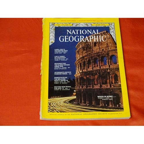 National Geographic . . . Vol . 137 . No . 6 . . . June 1970 .
