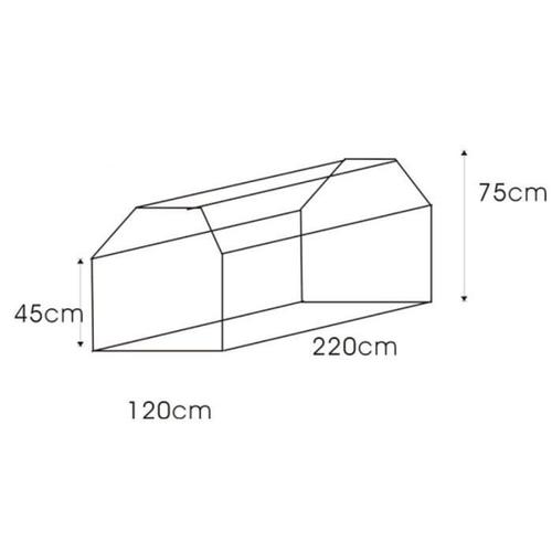 Bâche Rectangulaire Pour Table Et Banc De Jardin