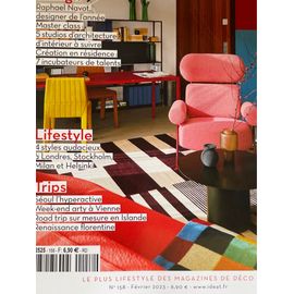 Ideat Contemporary Life. 158. Février 2023. Tendances, Design, Lifestyle, Trips…