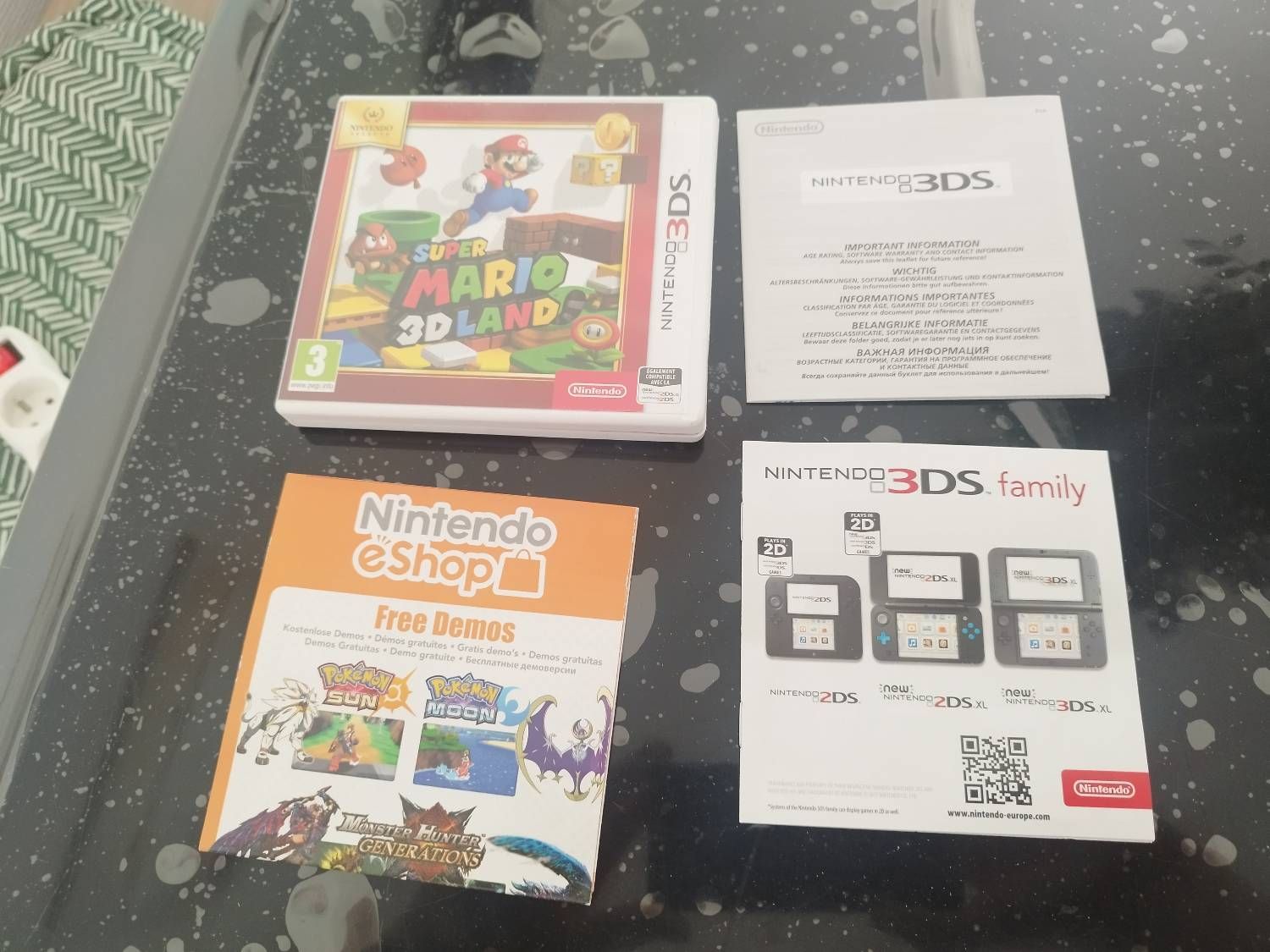 Boite Vide Sans Jeu Super Mario 3d Land Nintendo 3ds