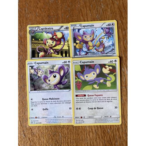 (2940) 3x Capumain + Capidextre (Pokemon)