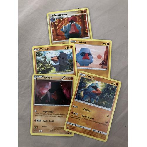 (2107) 4x Tarinor + Tarinorme (Pokemon)