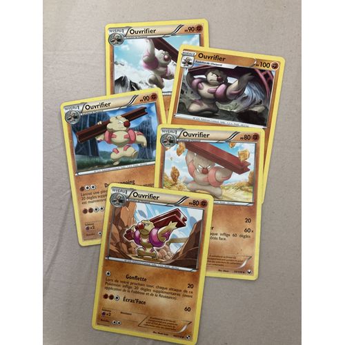 (1050) 5x Ouvrifier (Pokemon)