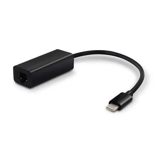 Adaptateur USB-C m?le vers Ethernet RJ45 fem.