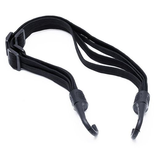 2 Crochets Motos Force Casque Rétractable Bagages Corde Élastique Sangle Nouveau