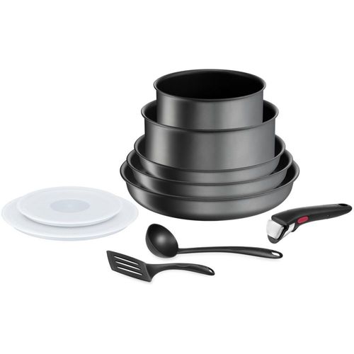 Batterie De Cuisine Tefal Ingenio Daily Chef Gris 10 Pcs