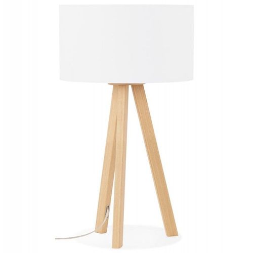 Lampe À Poser "Fidelio" 64cm Blanc