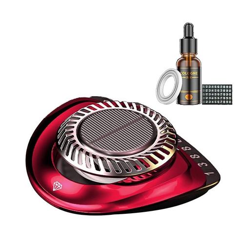 Assainisseur d¿air de voiture Énergie solaire Rotation Huile Essentielle Aromathérapie Diffuseur Cadeaux