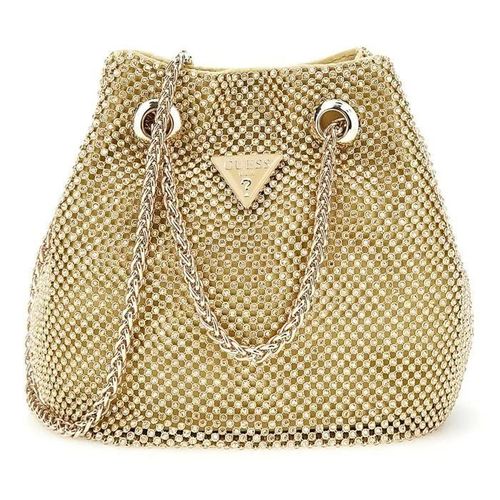 GUESS Sac de soirée or pour femme - Zalina Mini Pouch 280351