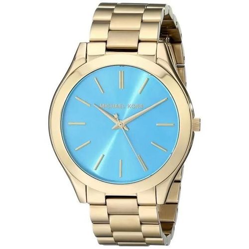 Michael Kors Mk3265 Slim Piste Goldtone Montre En Acier Inoxydable Bracelet Sbtkp