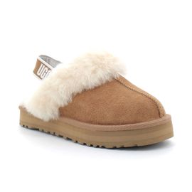 Ugg Sabot Fourré À Elastique Pour Enfant Marron 37 Rakuten