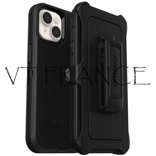 Coque Antichoc Otterbox Defender Pour Iphone, Couleur: Noir, Smartphone: Iphone 14 Plus