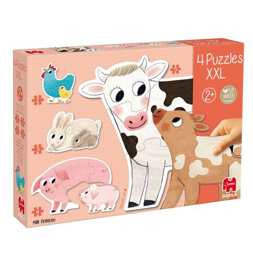 Goula Puzzle Xxl Mamans Et Bébés (2,3,4,5pcs)
