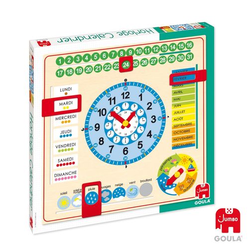Goula Horloge Calendrier Français