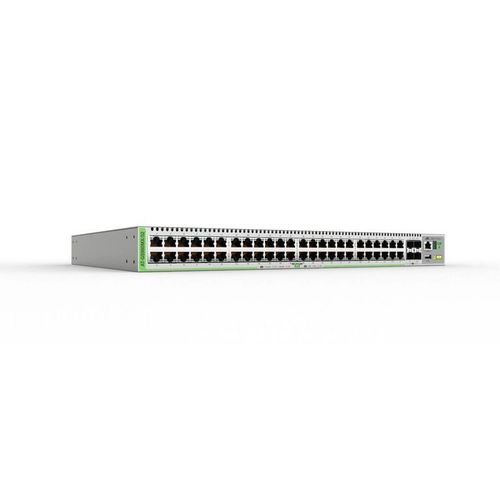 Allied Telesis CentreCOM AT-GS980MX/52 - Commutateur - C3 - Géré - 48 x 10/100/1000 + 4 x SFP+ 10 Go (liaison montante) - Montable sur rack