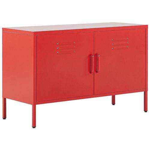 Buffet En Acier Rouge Uria