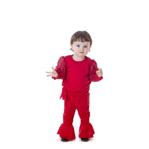 Déguisement Raphaëlle Carrà Rouge Pour Bébé