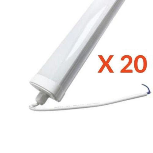 Réglette Lumineuse Led Étanche 150cm 50w Ip65 (Pack De 20) - Blanc Froid 6000k - 8000k - Silamp